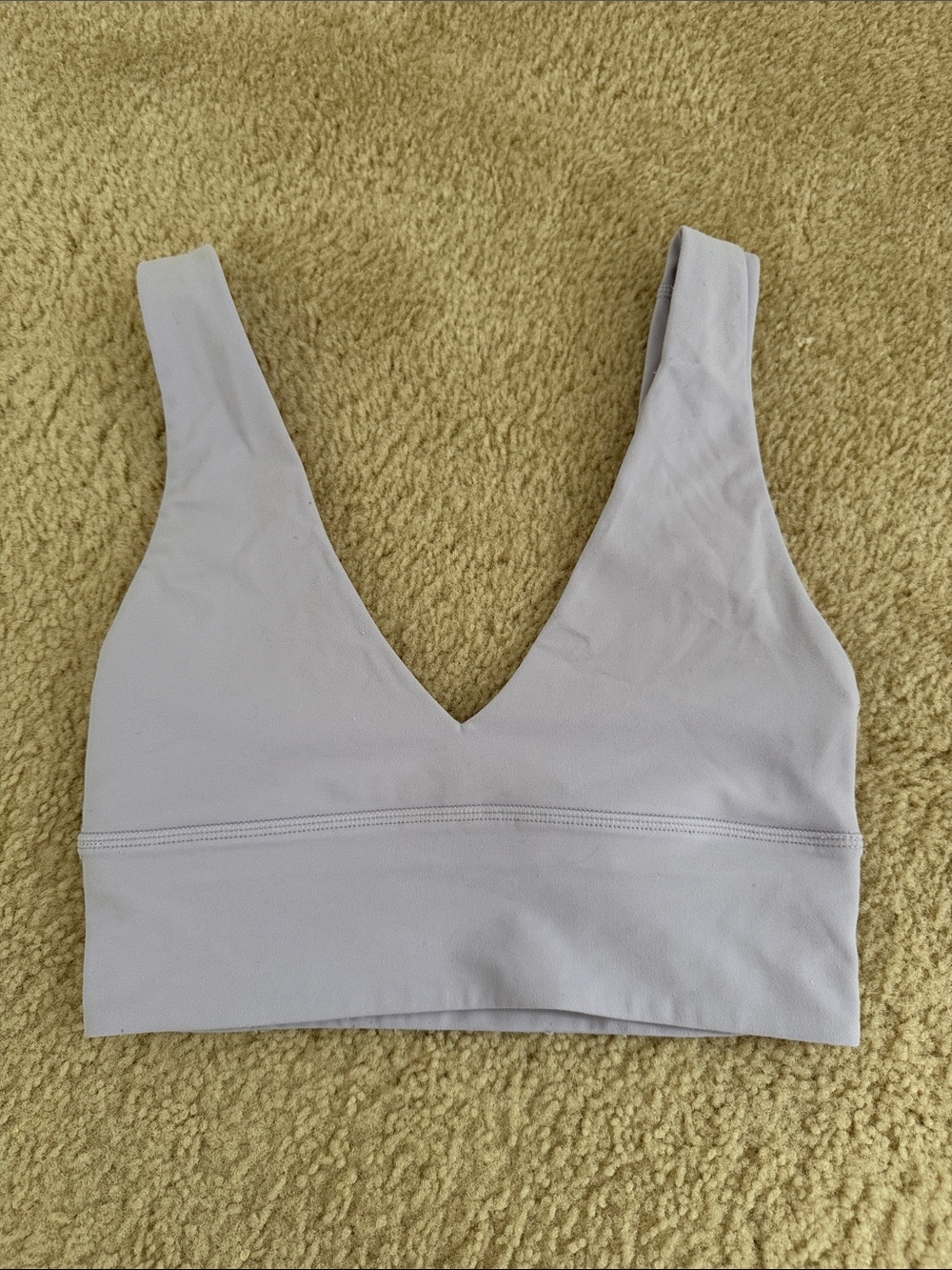 Lilac Ether Lululemon Align V-Neck Bra